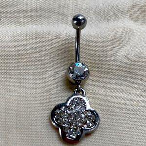 Belly button Ring surgical stainless steel belly button